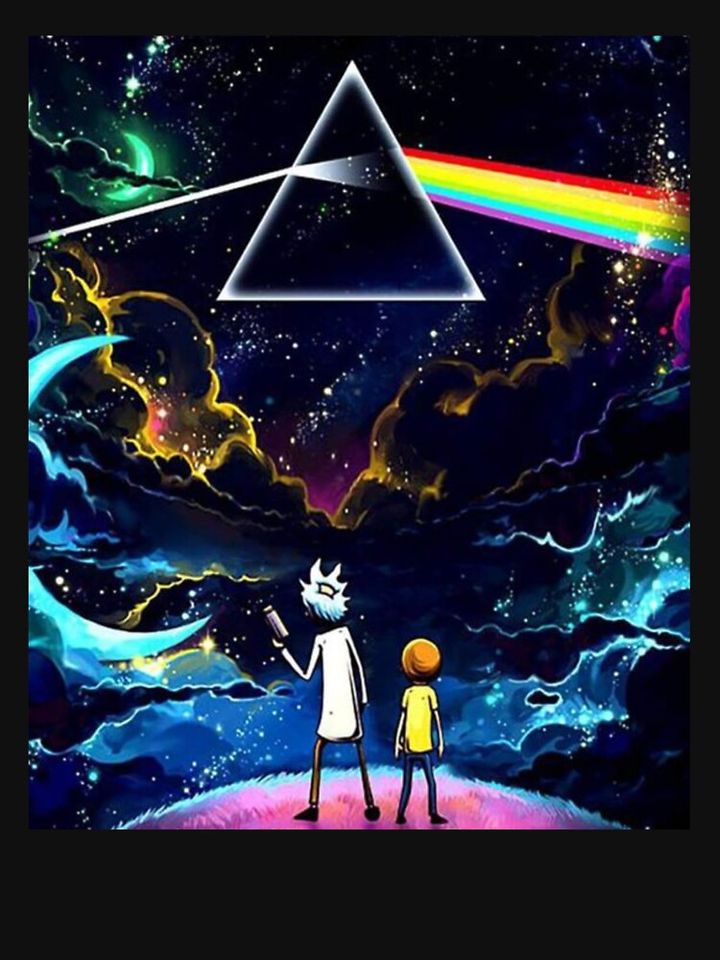 Rick And Rickandmorty Funny Fanart design Pullover Hoodie