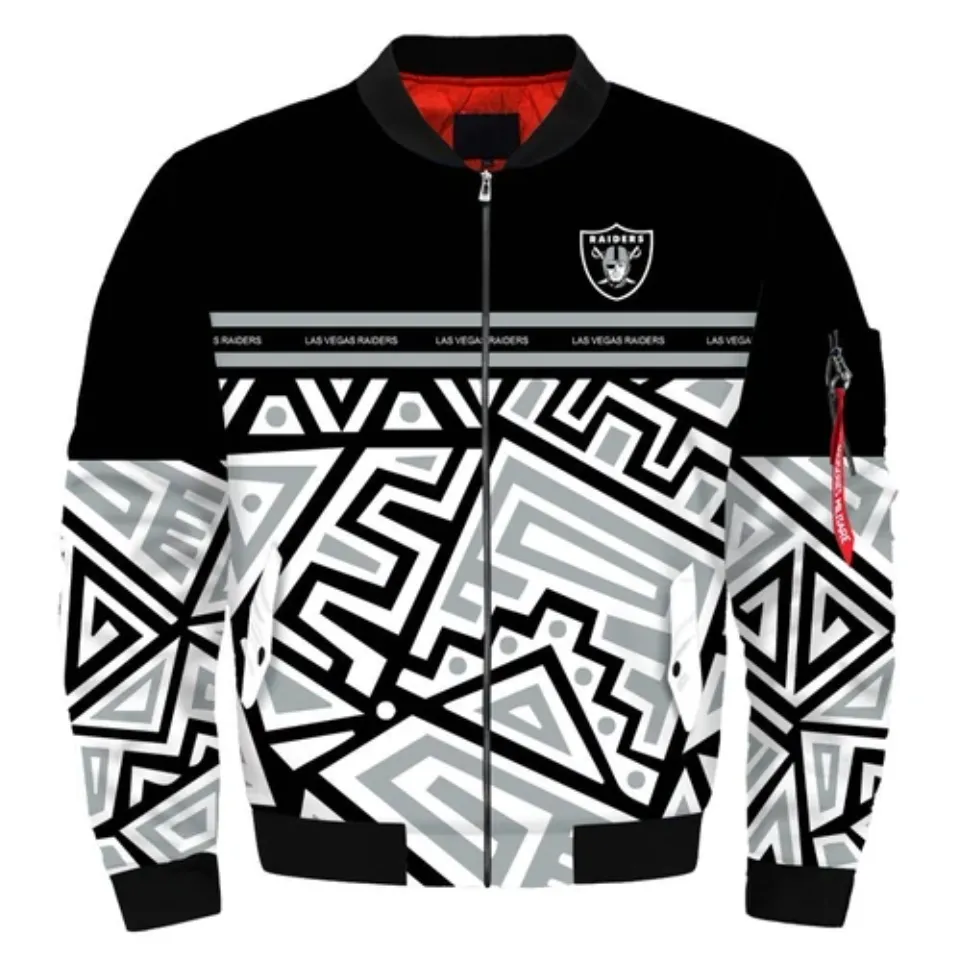 Las Vegas Raiders Men's Bomber Jacket