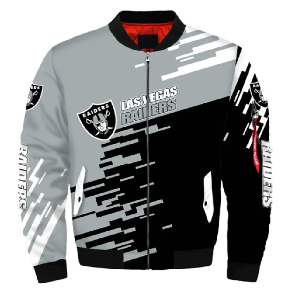 Las Vegas Raiders Men's Bomber Jacket