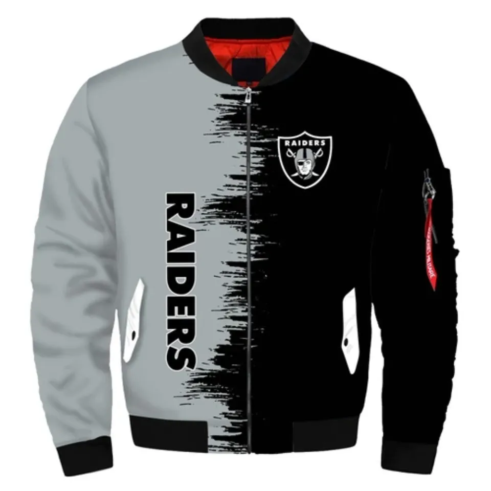Las Vegas Raiders Men's Bomber Jacket