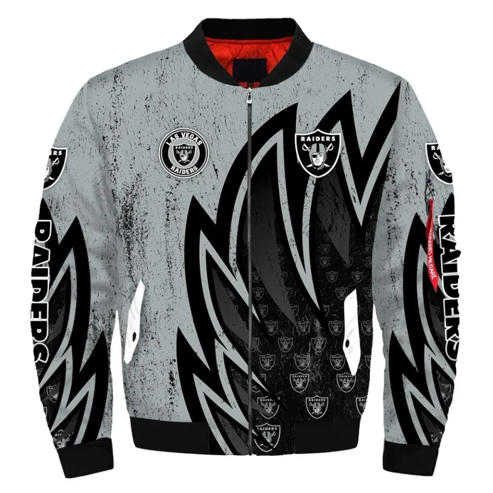 Las Vegas Raiders Men's Bomber Jacket