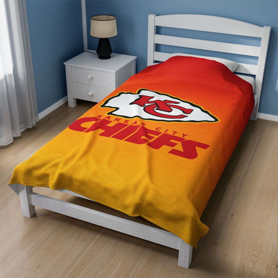Kansas City Chiefs Field Fleece Blankets