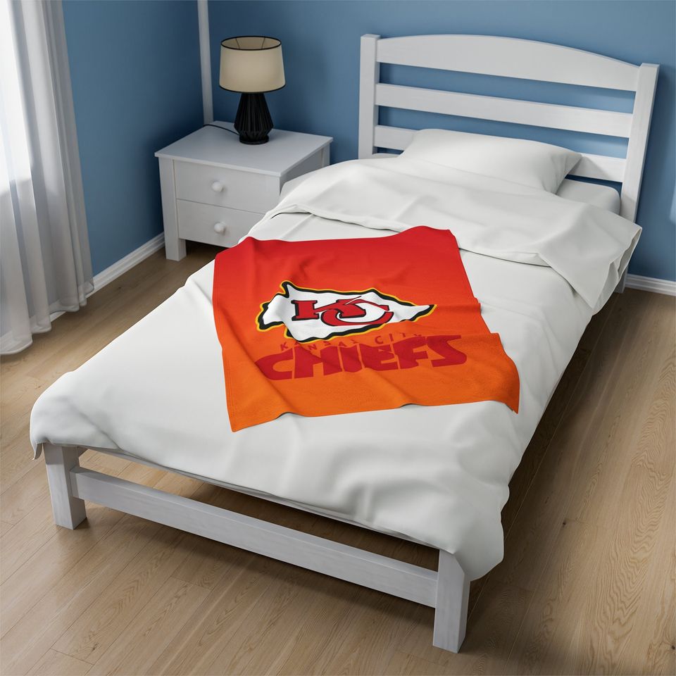Kansas City Chiefs Field Fleece Blankets