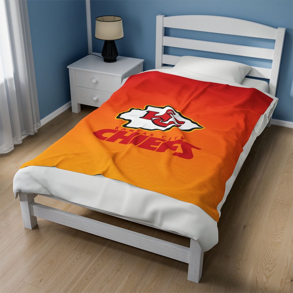 Kansas City Chiefs Field Fleece Blankets