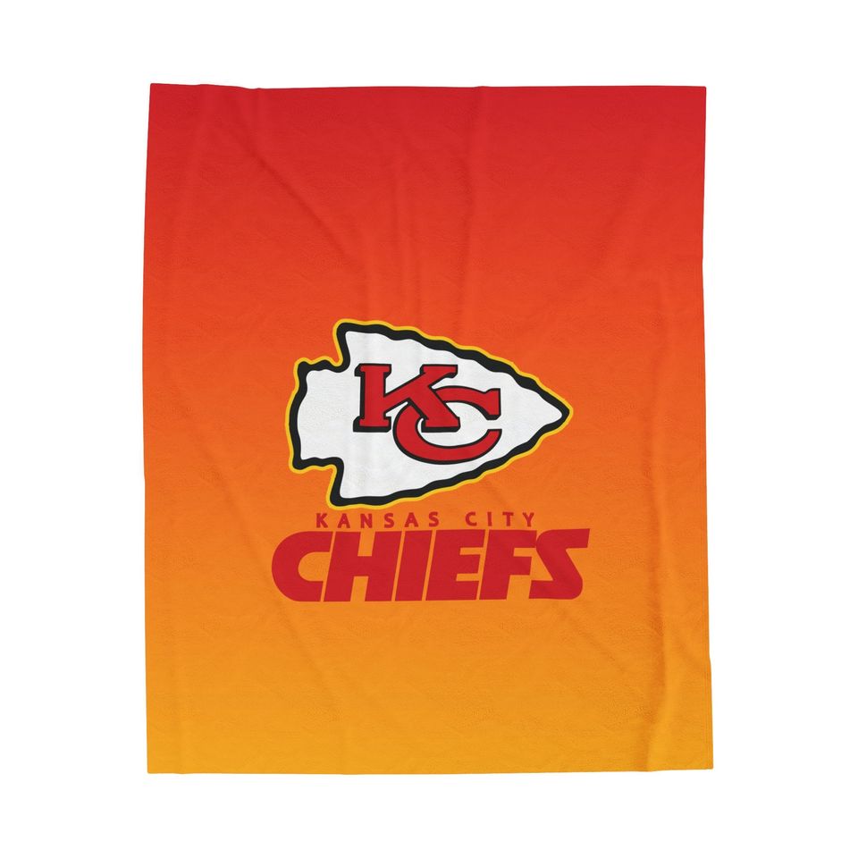 Kansas City Chiefs Field Fleece Blankets