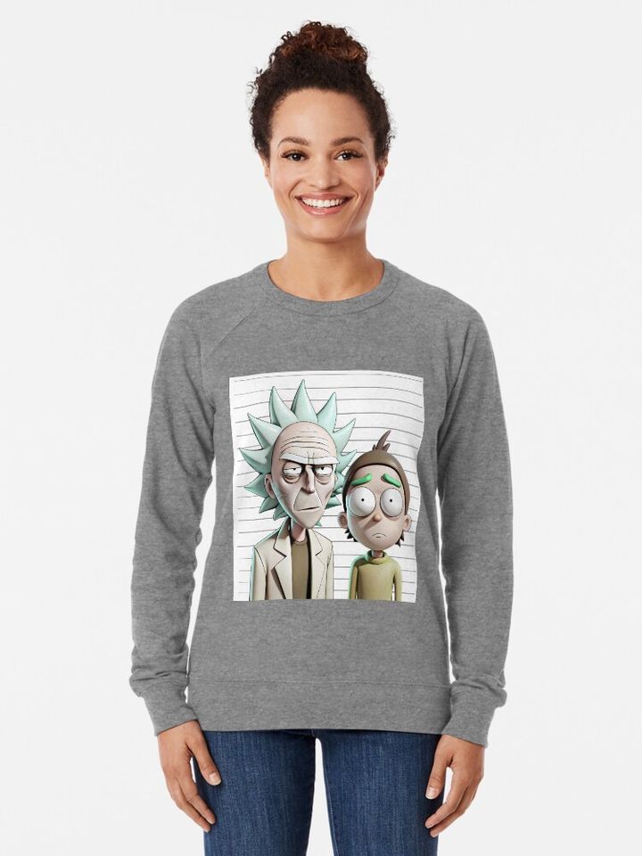 Rick&Rickandmorty Lightweight Sweatshirt