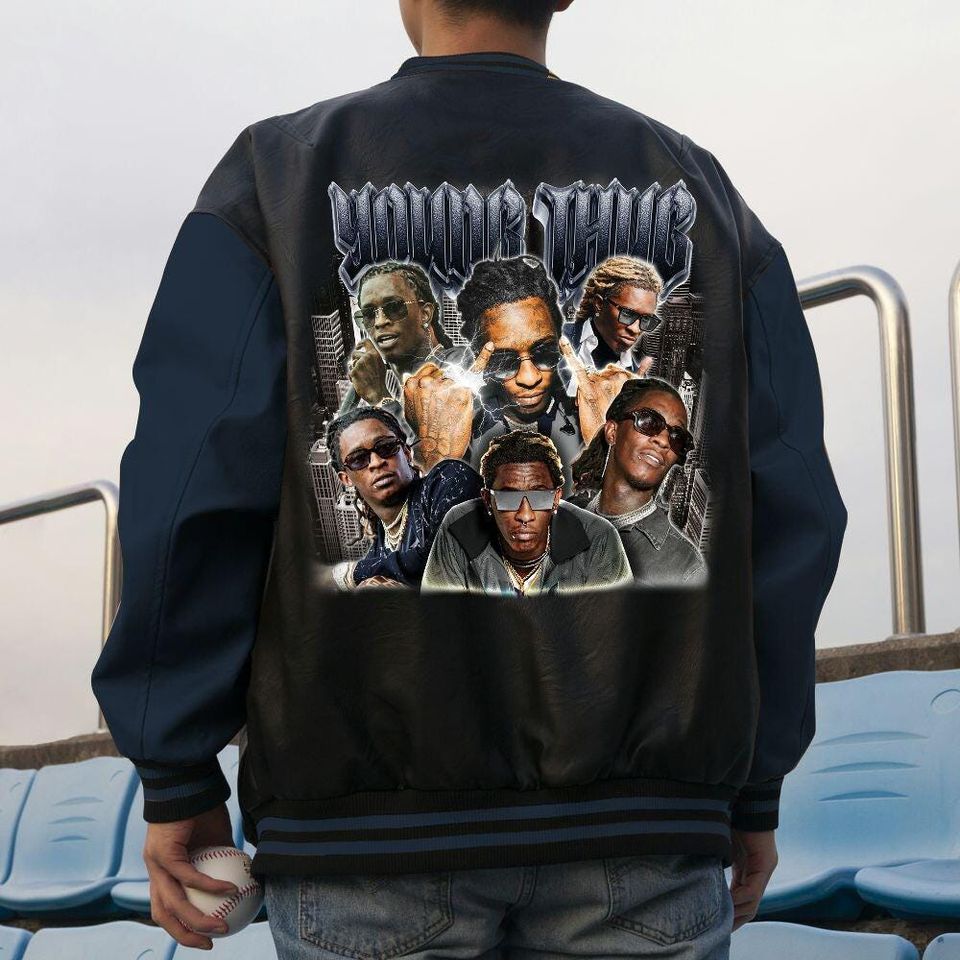 Young Head Retro Varsity Jacket