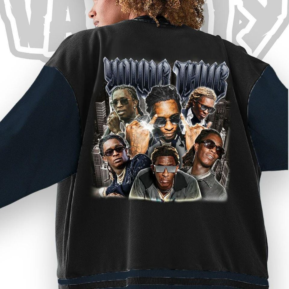 Young Head Retro Varsity Jacket
