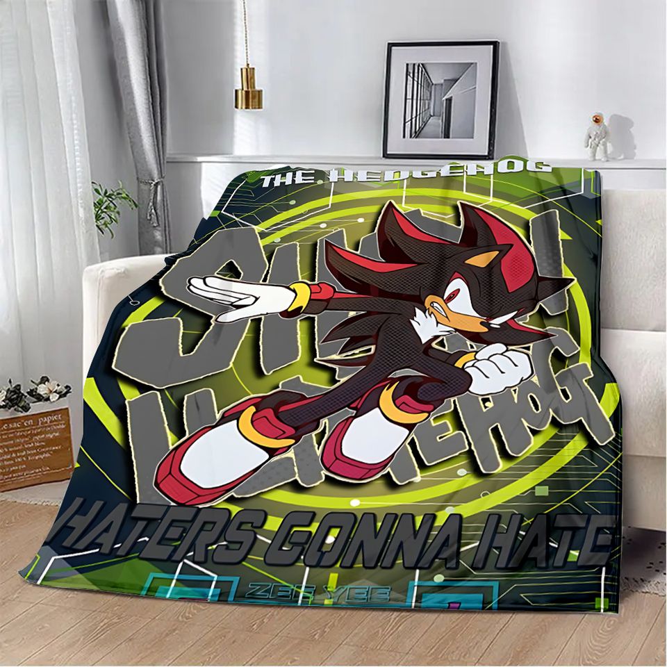 Hot Game The Hedgehogs Printed Blanket Picnic Blankets Warm Blanket