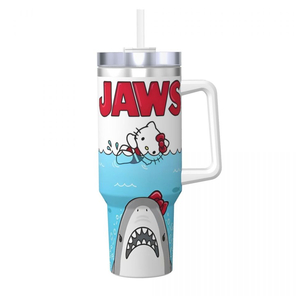 Hello Kitty  Tumblers 40 oz With Handle | Christmas Gift