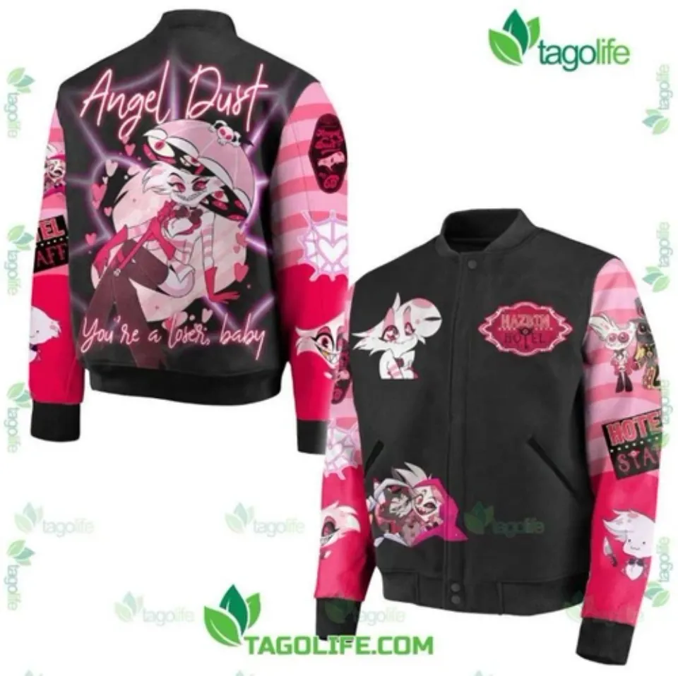Hazbin Hotel Baseball Jacket