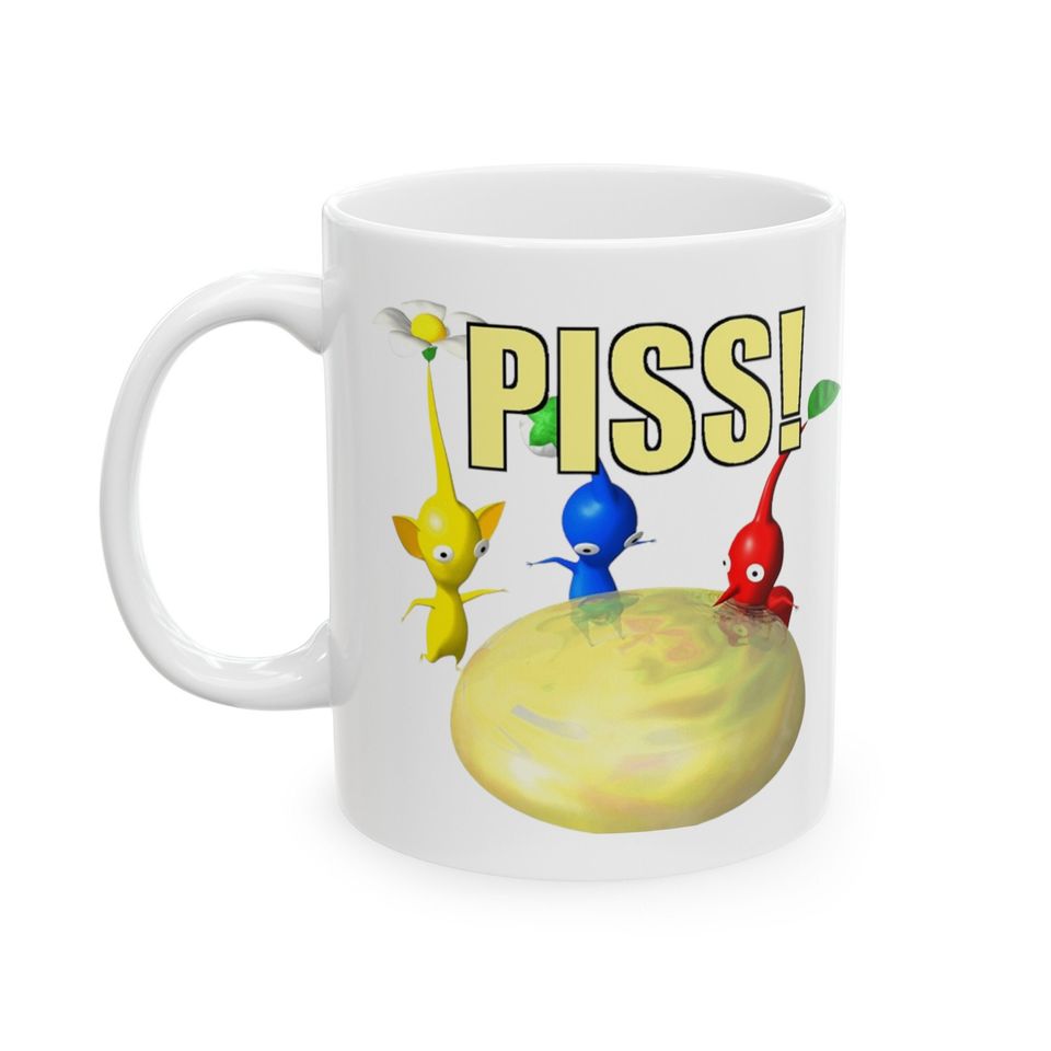 Pikmin PISS Mug