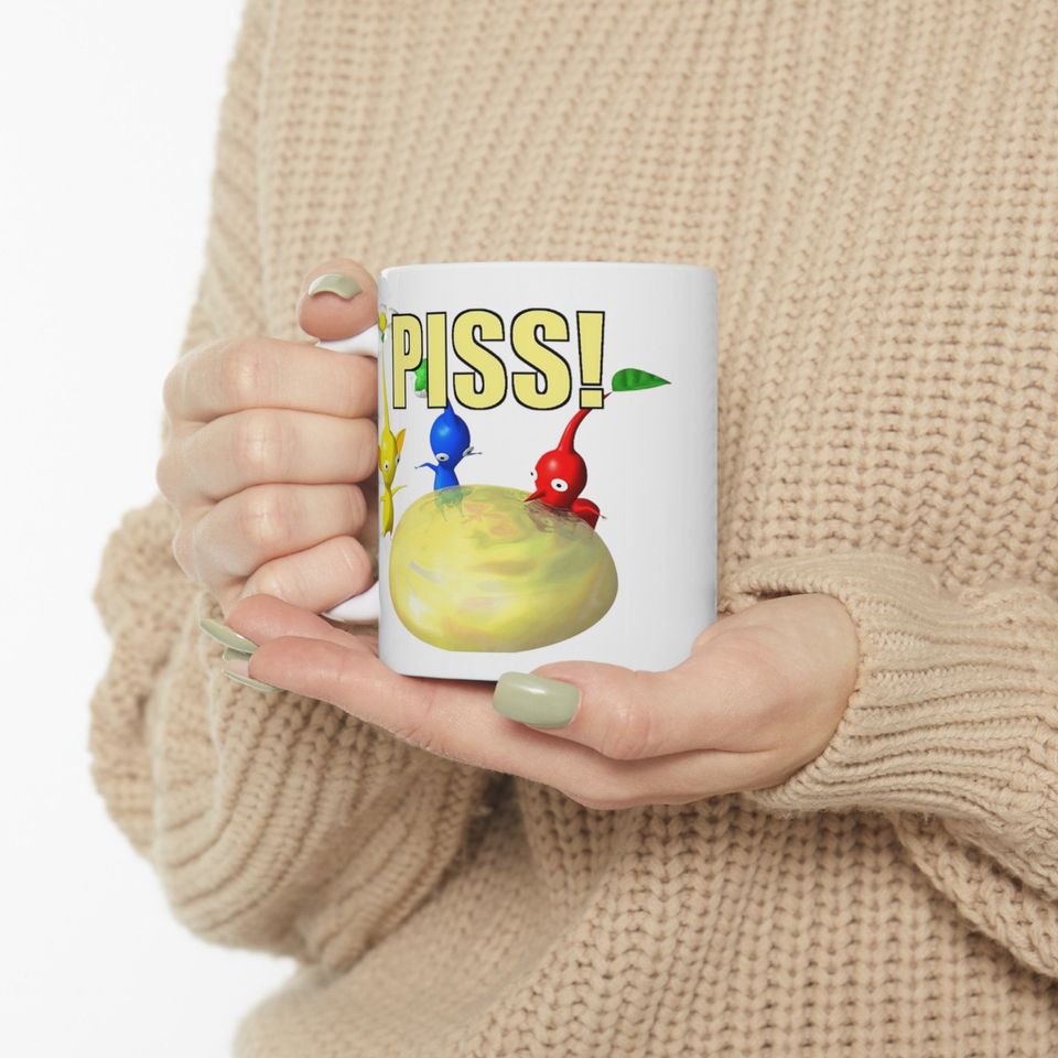 Pikmin PISS Mug