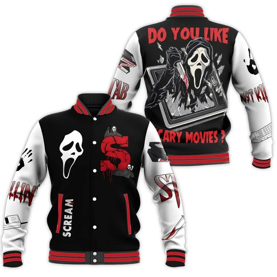 Ghostface Baseball Jacket