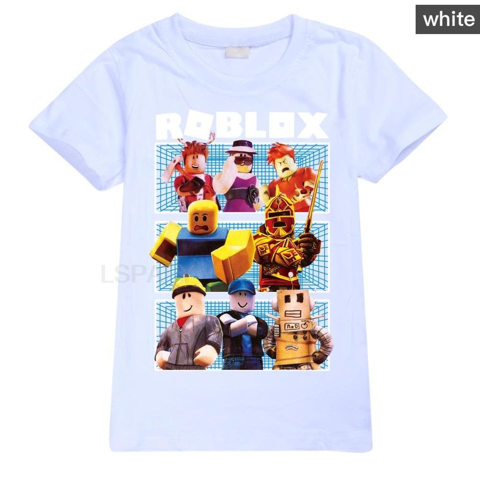 Summer ROBLOX Print Cartoon T Shirt