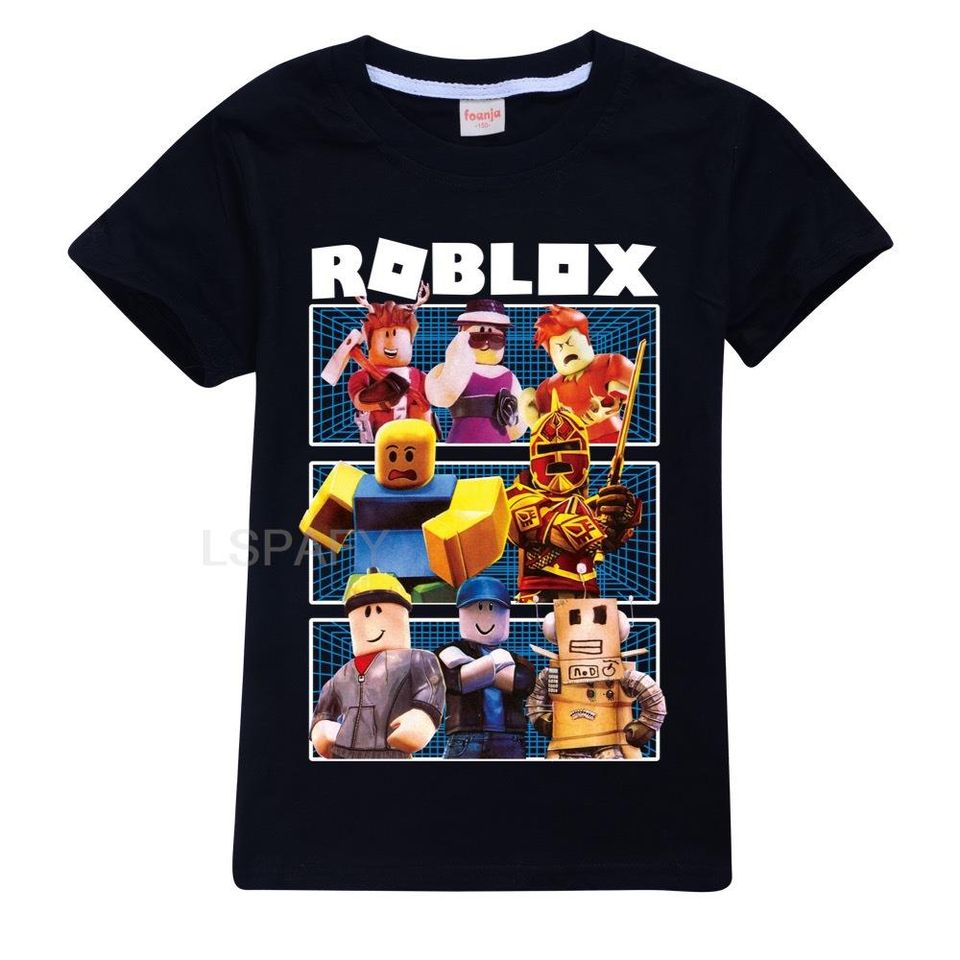 Summer ROBLOX Print Cartoon T Shirt