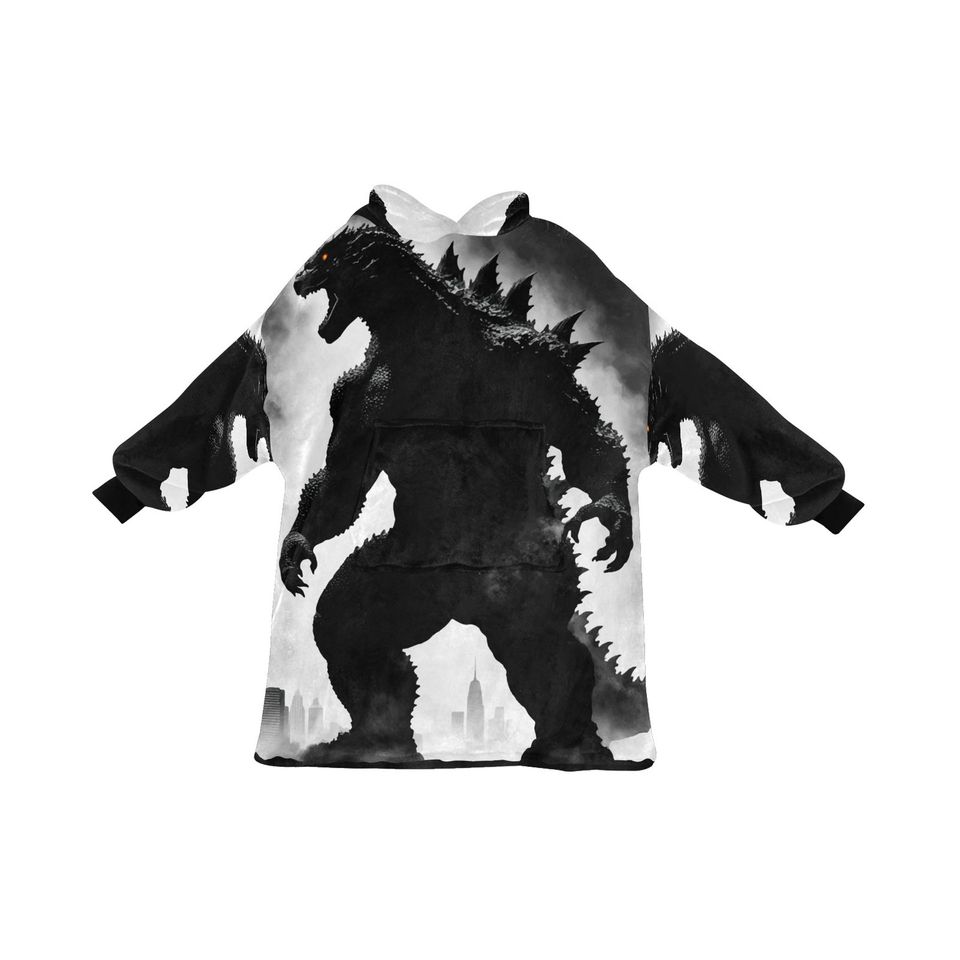 Blanket Hoodie god zilla Gojira Kaiju