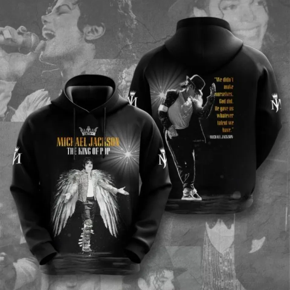 Michael Jackson 3D Apparel Hoodie