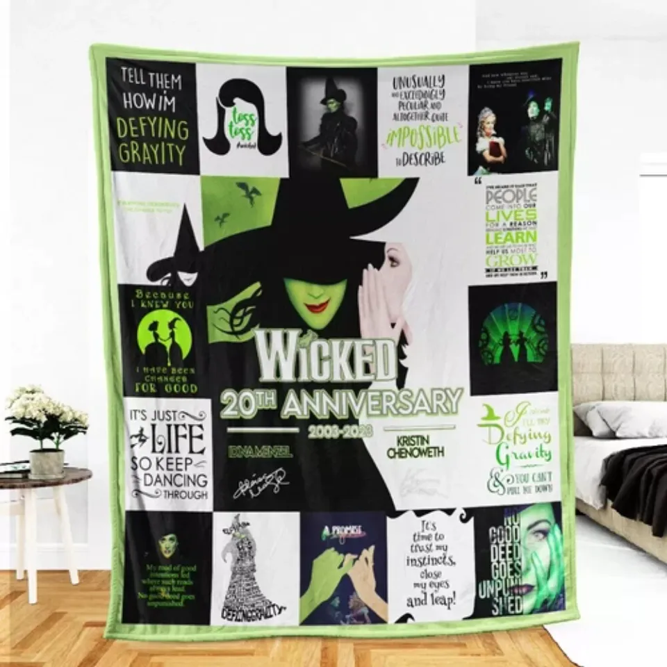 Broadway Wicked The Musical 20th Anniversary Fleece