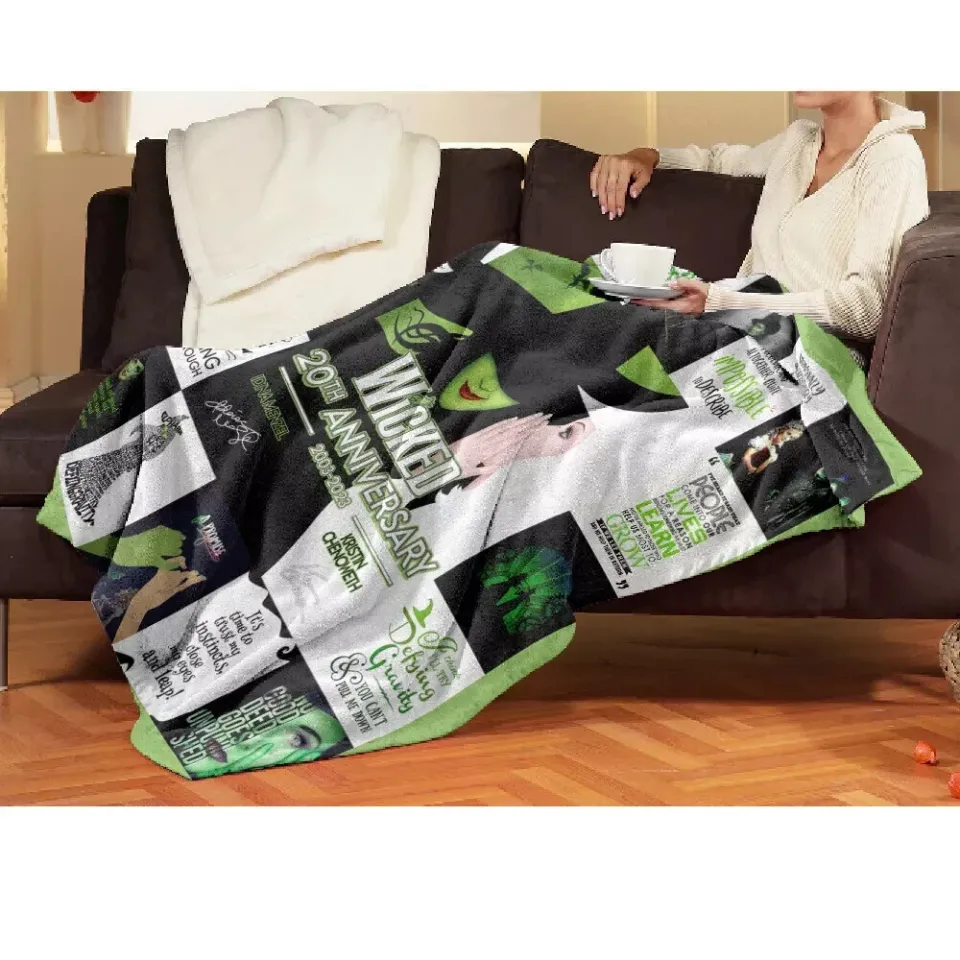 Broadway Wicked The Musical 20th Anniversary Fleece