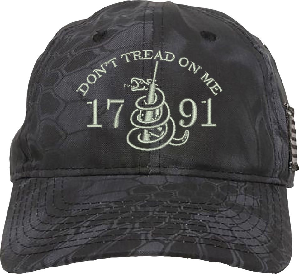 Don't Tread On Me 2nd Amendment 1791 Embroidered Baseball One Size Fits All Structured Hat