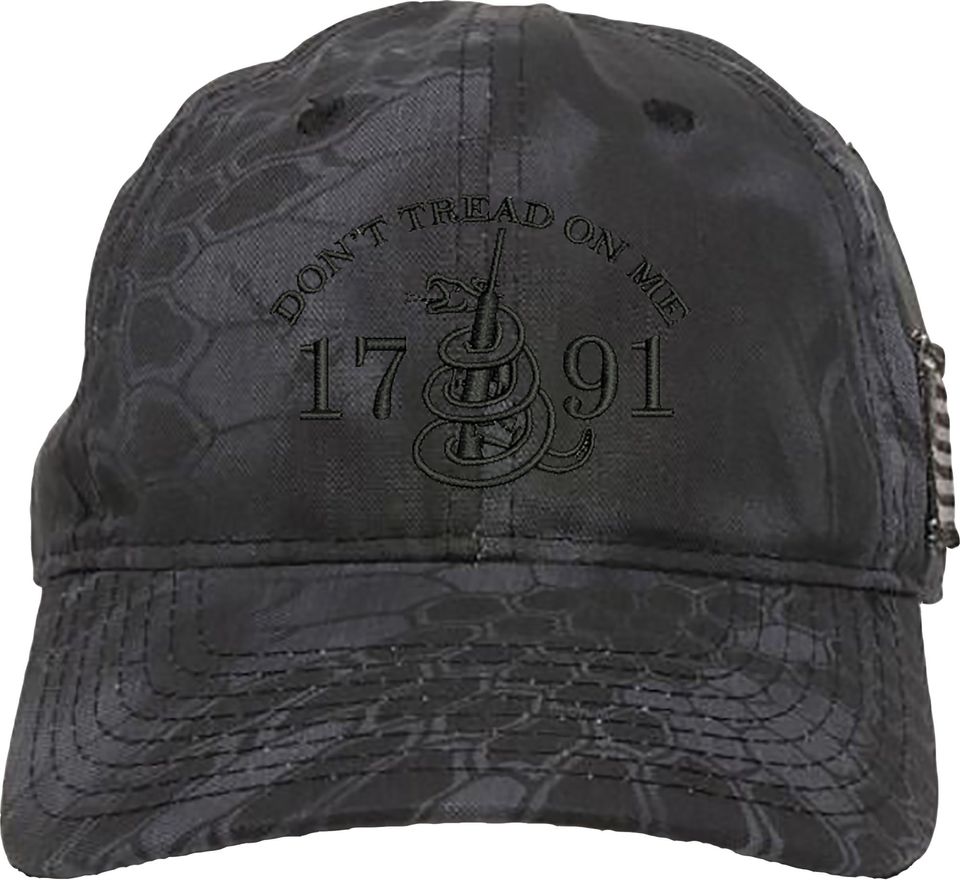 Don't Tread On Me 2nd Amendment 1791 Embroidered Baseball One Size Fits All Structured Hat