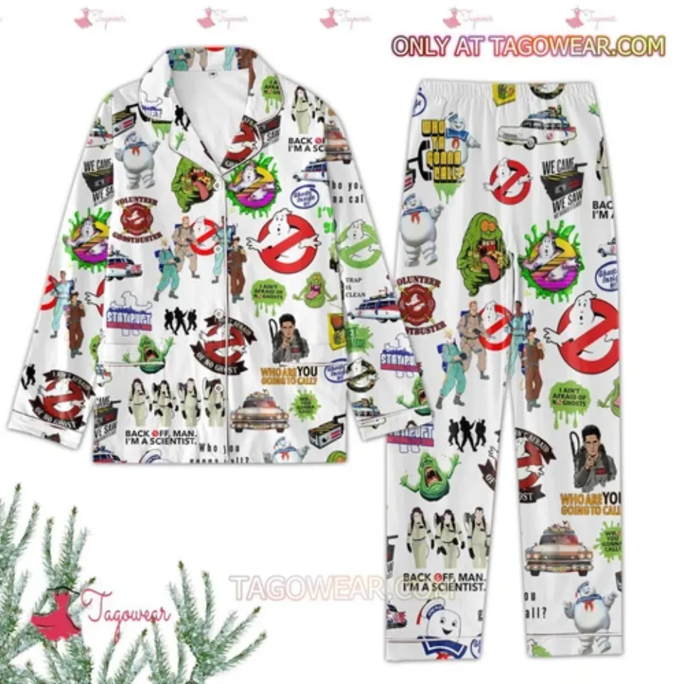 Ghostbusters Back Off Man I’m A Scientist Men Women’s Pajamas Set