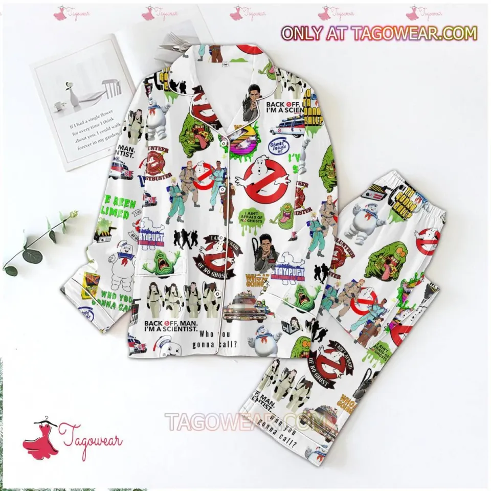 Ghostbusters Back Off Man I’m A Scientist Men Women’s Pajamas Set
