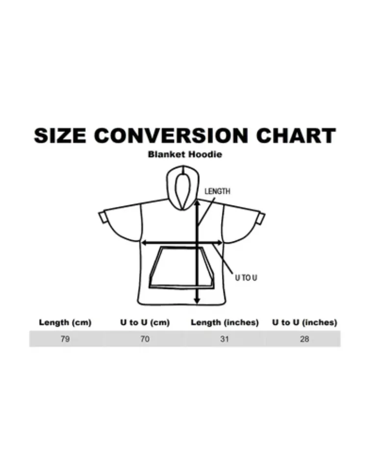 Disney Multicoloured Stitch Blanket Hoodie Girls