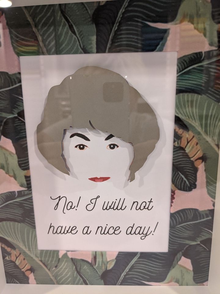 Dorothy Zbornak Stay Golden Dimensional Framed Art