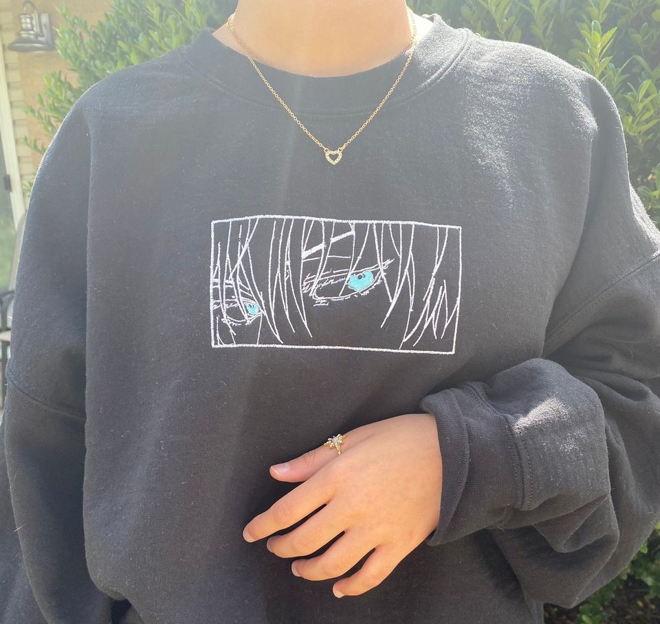 gojo embroidered sweatshirt