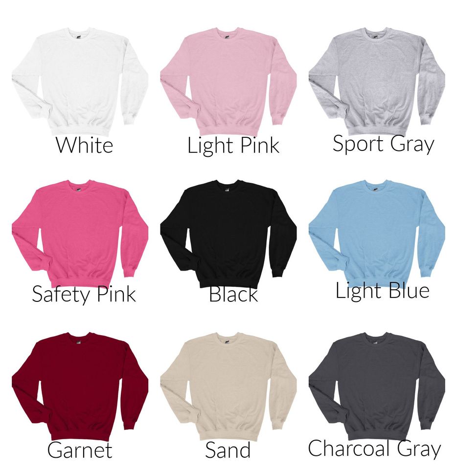 Make Heaven Crowded Embroidered Sweatshirt, Christian Sweatshirt