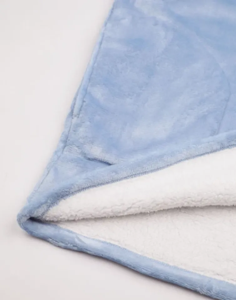 Disney Blue Eeyore Blanket Hoodie Womens