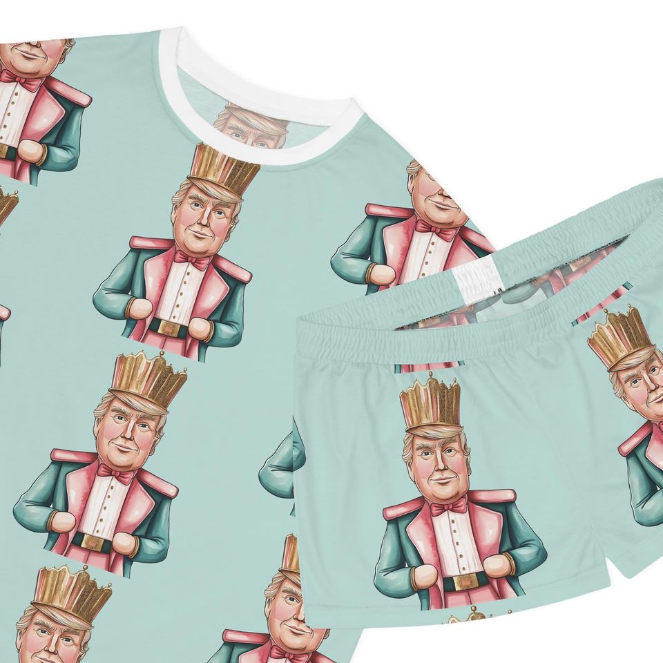 Trump Nutcracker Christmas Pajamas