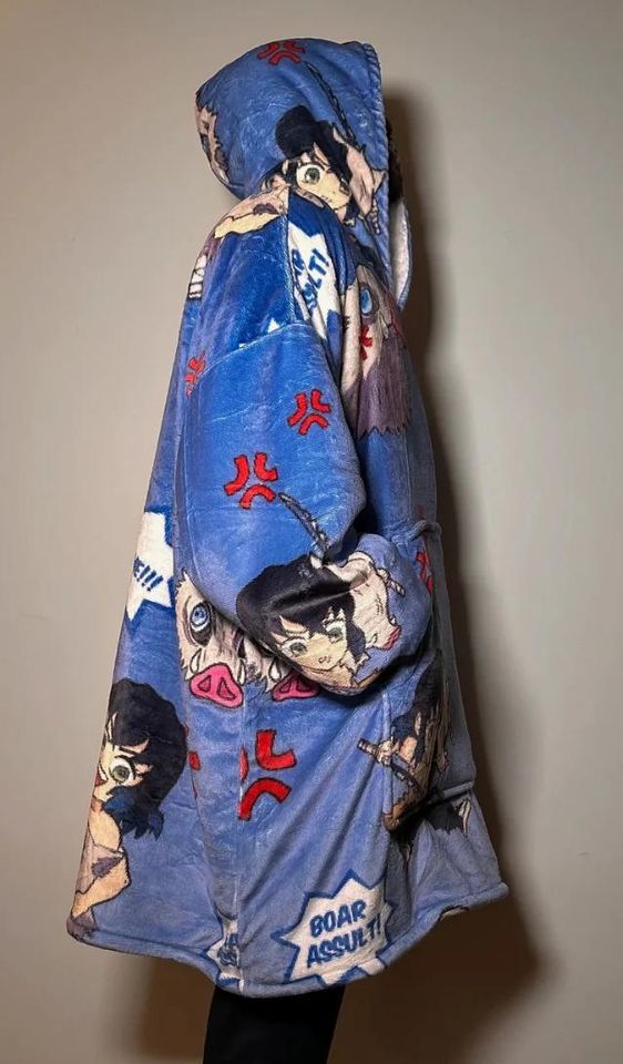Inosuke Oversize Blanket Hoodie