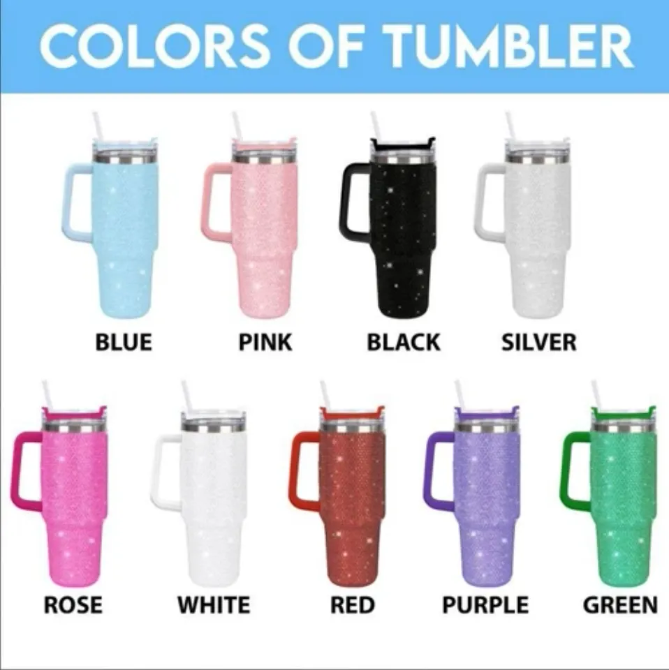 Personalized Hello Kitty 40 Oz Bling Tumblers