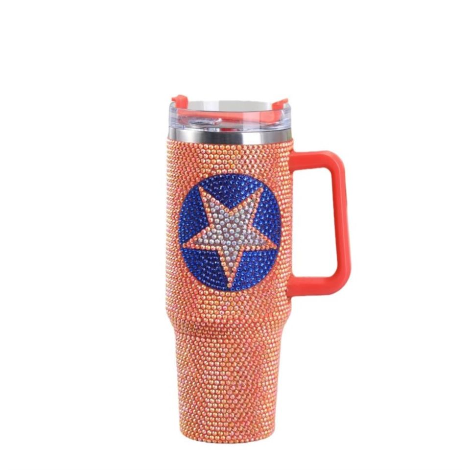 Star 40 Oz Bling Tumblers