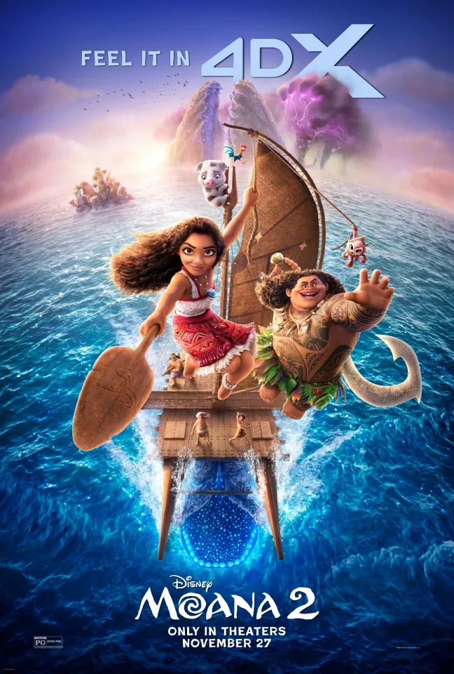 Disney Moana 2 2024 Movie Poster