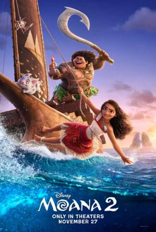 Disney Moana 2 2024 Movie Poster