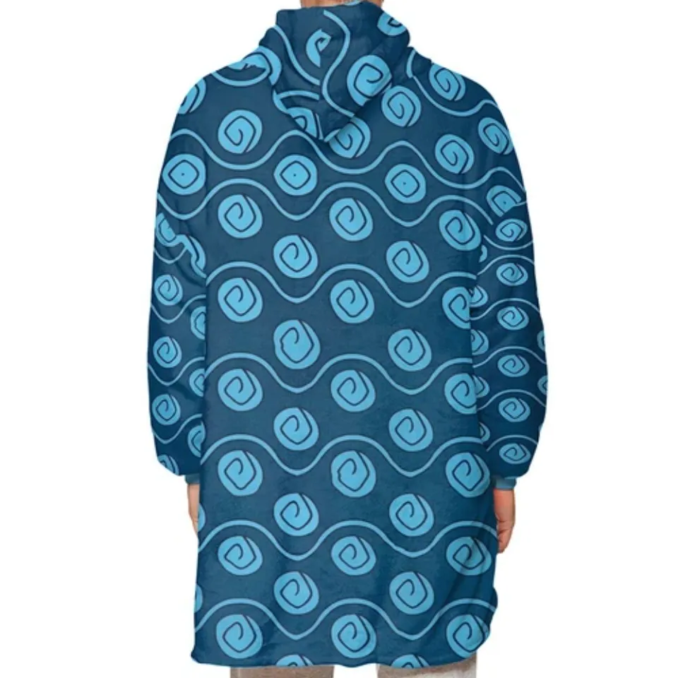 Zoro Arlong Park OP Pattern Blanket Hoodie