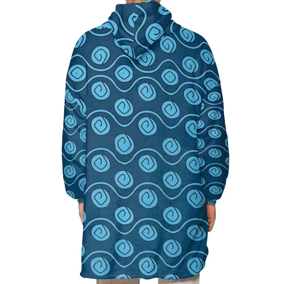 Zoro Arlong Park OP Pattern Blanket Hoodie