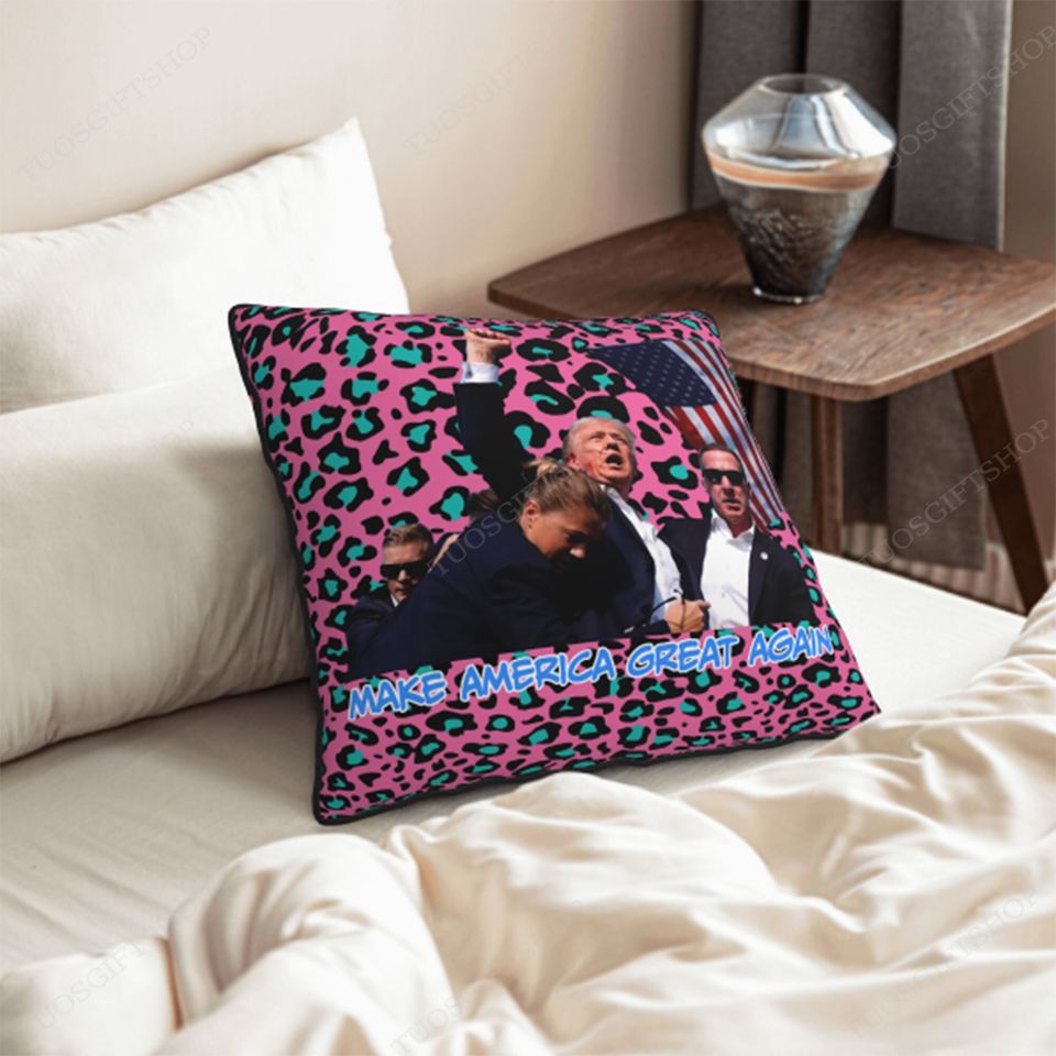 Support Trump Throw Pillow | Christmas Pillow | Christmas Decor