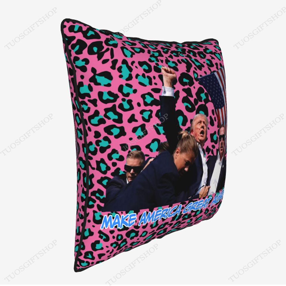 Support Trump Throw Pillow | Christmas Pillow | Christmas Decor