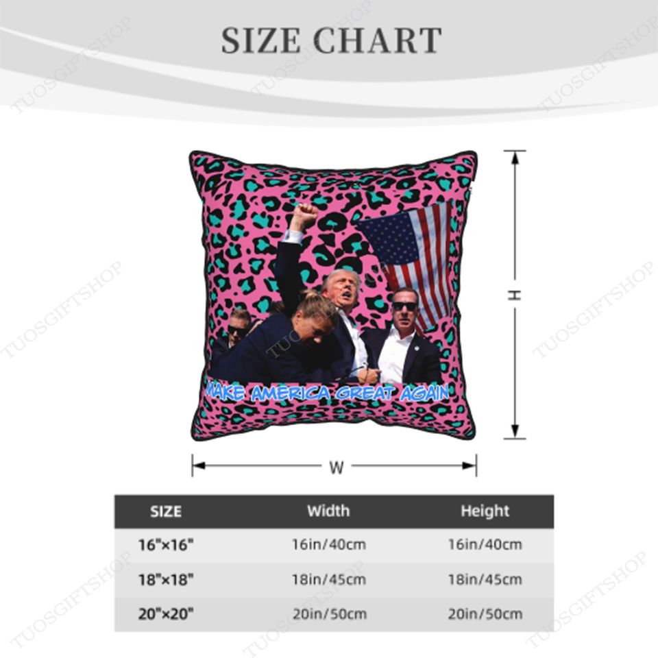 Support Trump Throw Pillow | Christmas Pillow | Christmas Decor