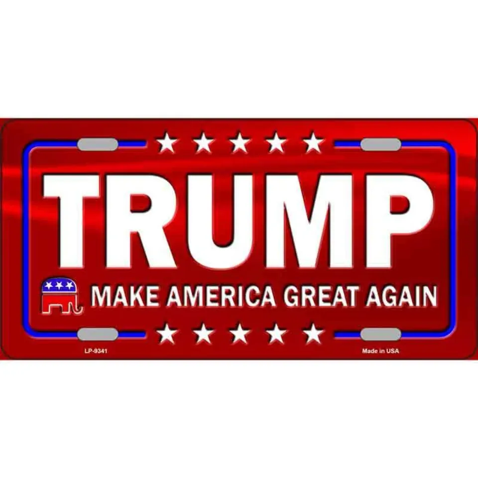 Trump Novelty License Plate | Car Accessories