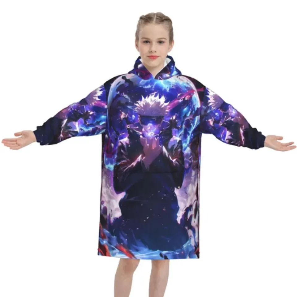 Jujutsu Satoru Gojo Oversized Blanket Hoodie