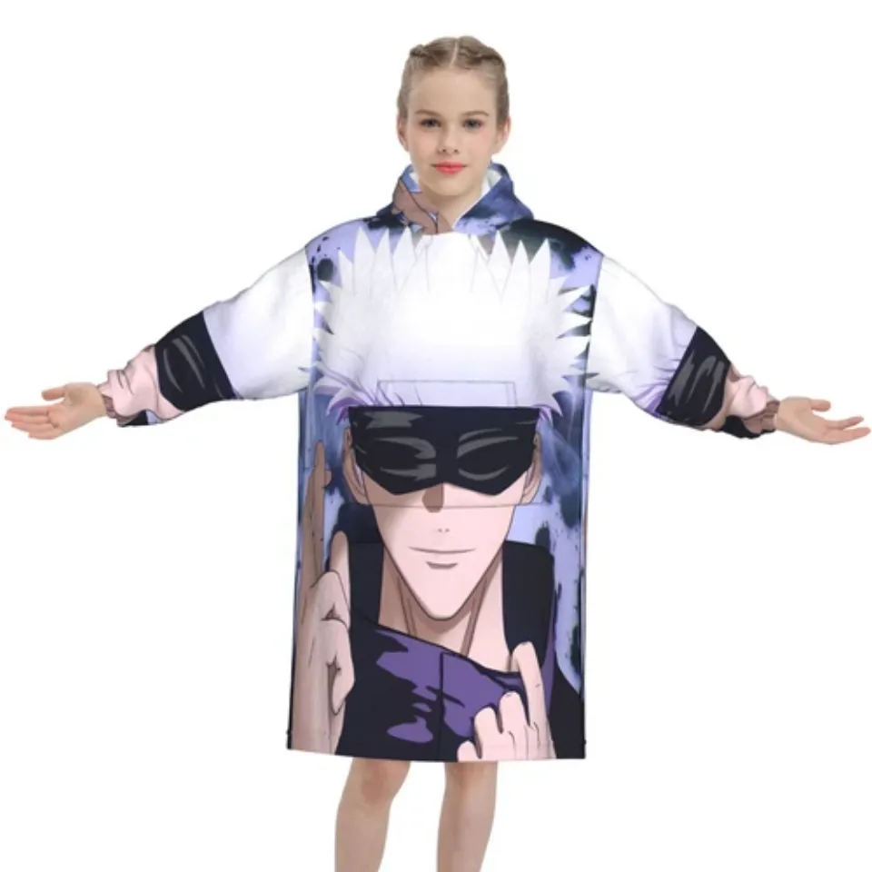 Jujutsu Satoru Gojo Oversized Blanket Hoodie