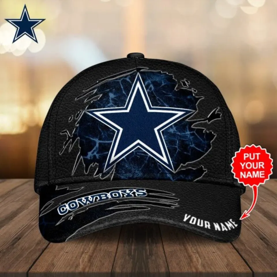 Personalized Dall.as Cow.boys Baseball Cap