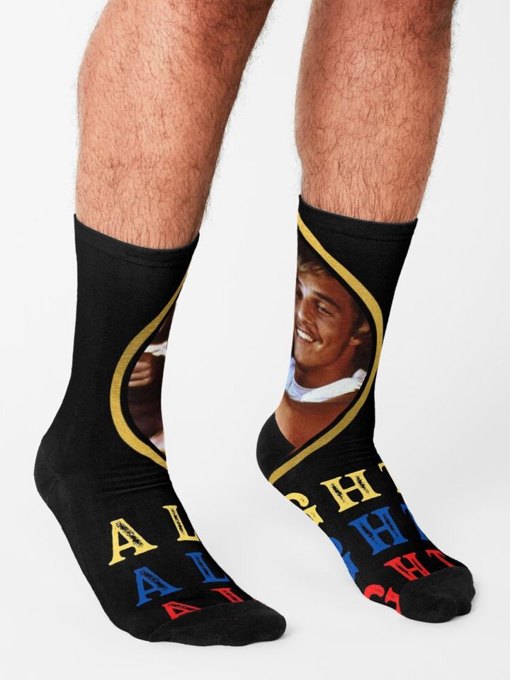 alright alright alright - dazed and confused shirt Socks