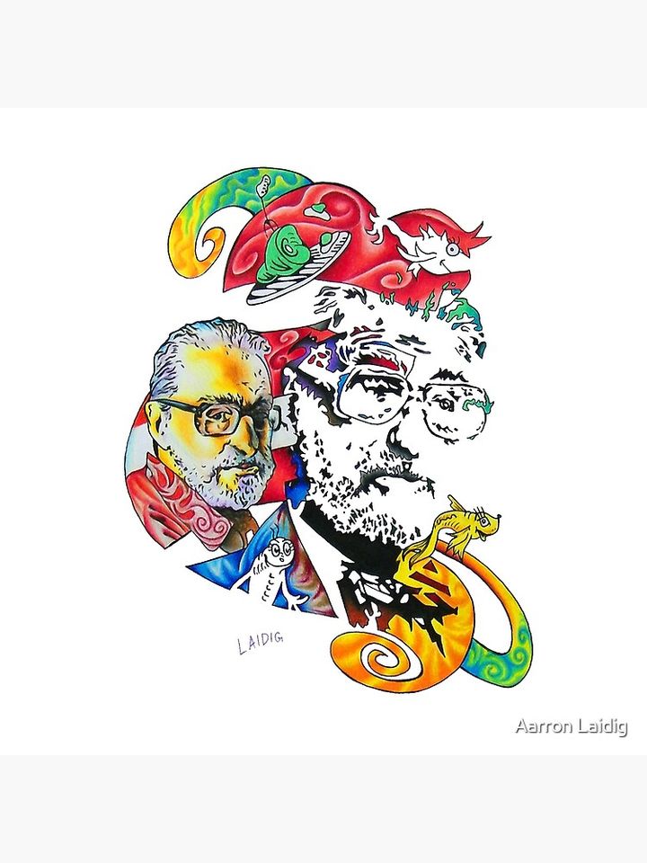 Theodor Seuss Geisel homage Pillow